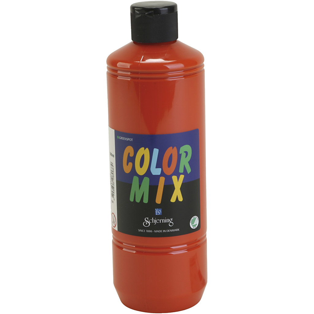 Greenspot Colormix verf, oranje, 500 ml/ 1 fles