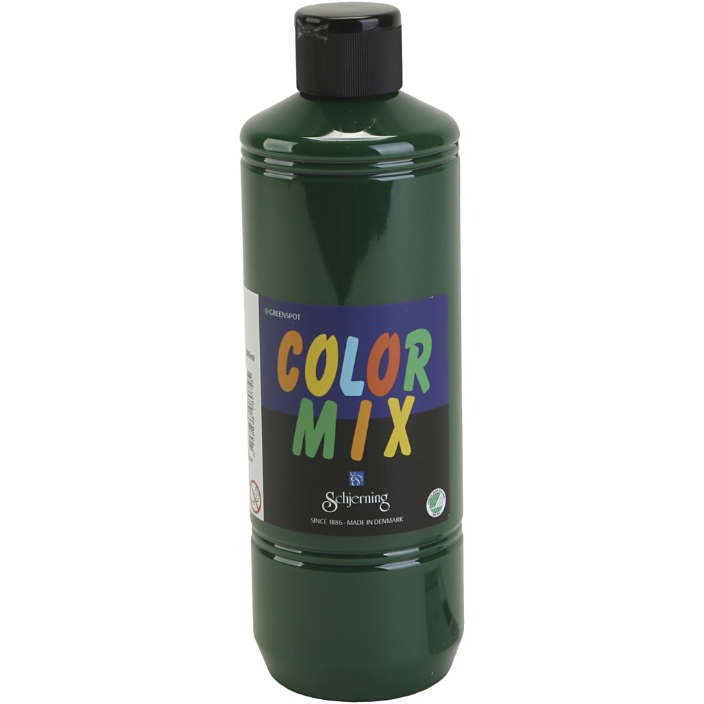 Greenspot Colormix verf, groen, 500 ml/ 1 fles