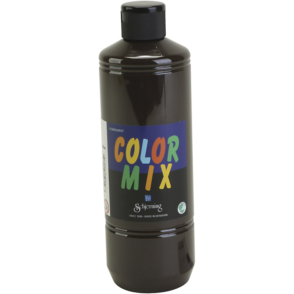 Greenspot Colormix verf, bruin, 500 ml/ 1 fles