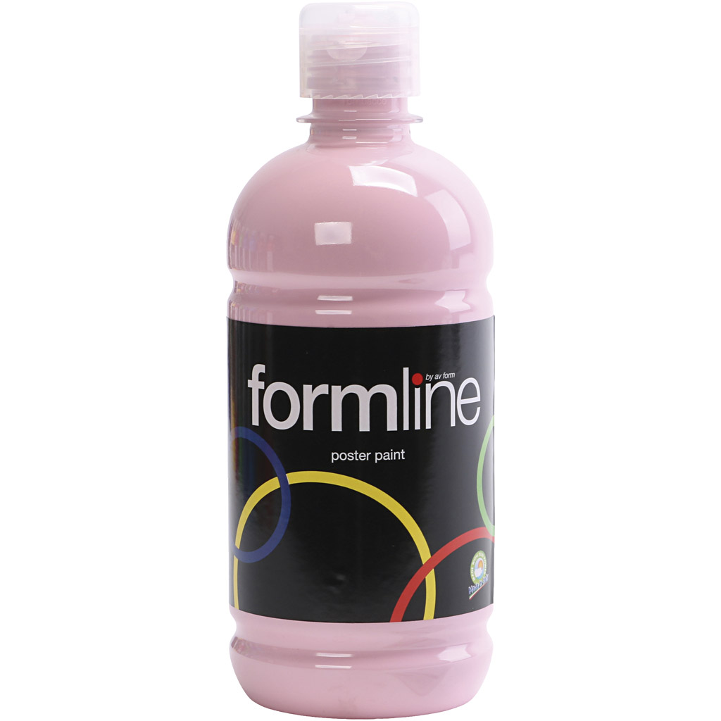 Cover verf - Roze - Matt - Formline - 500ml