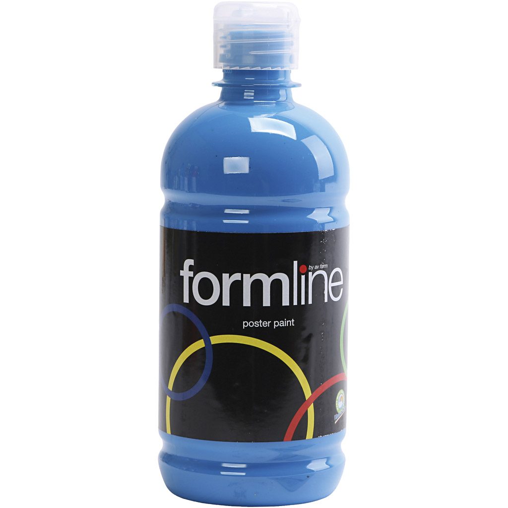 Cover verf - Primair Blauw - Matt - Formline - 500ml