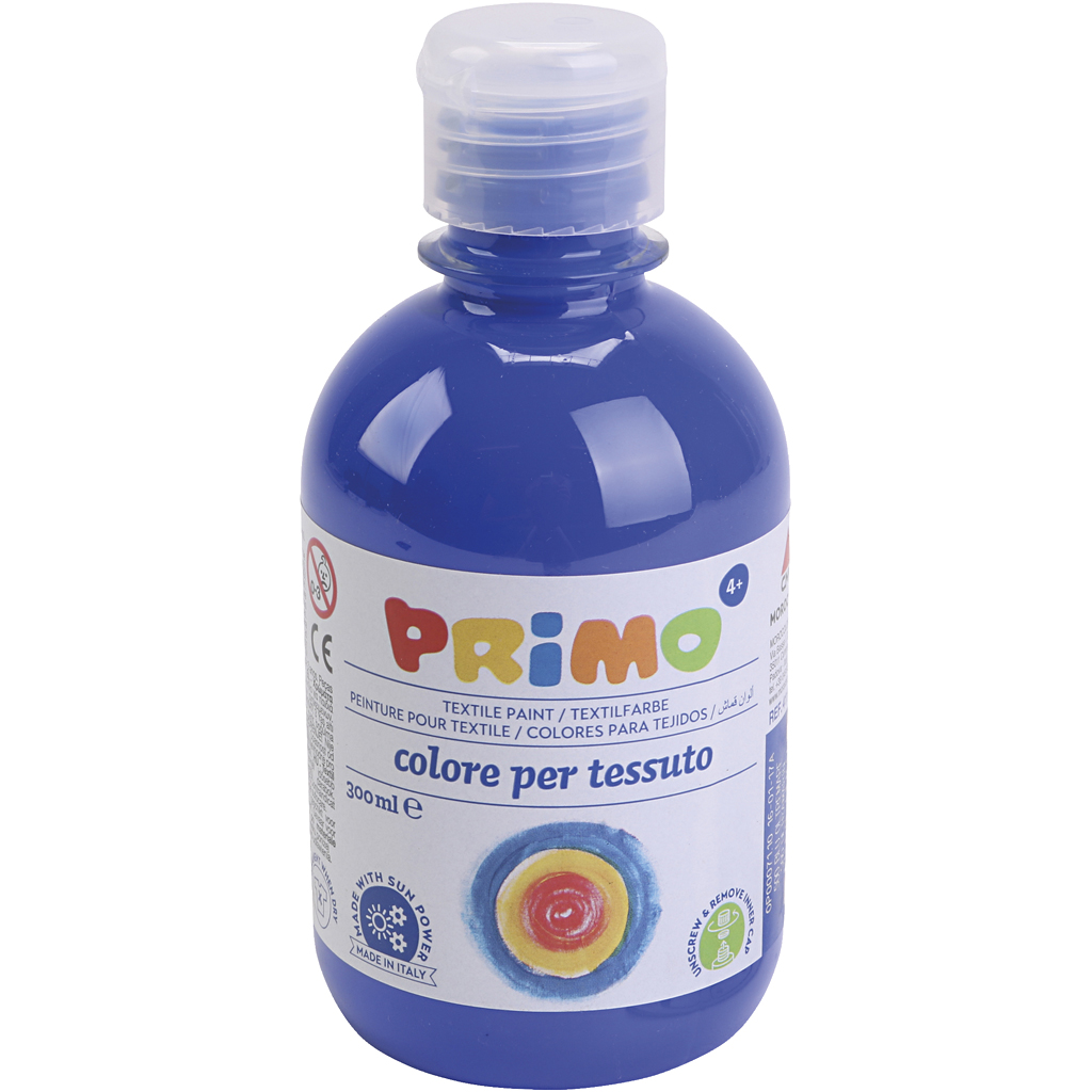 Primo Textielverf Acrylic 300 Ml Ultramarijn Blauw