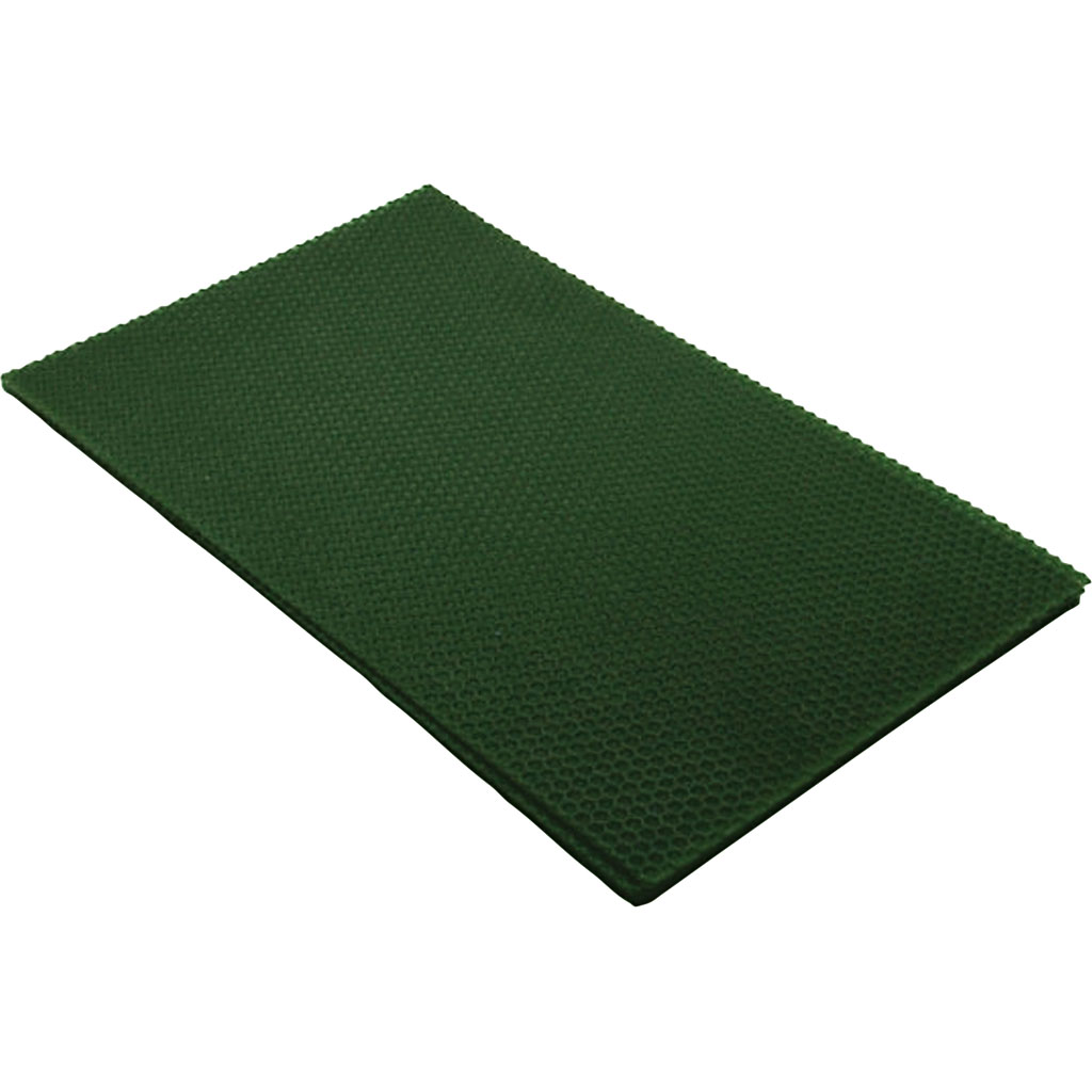 Bijenwas vellen, afm 20x33 cm, dikte 2 mm, groen, 1stuk