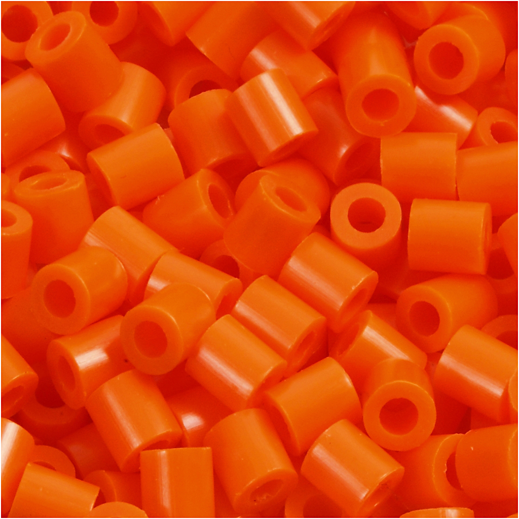 Creotime Strijkkralen 5 Mm 1100 Stuks Donker Oranje