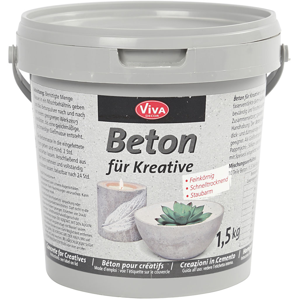 Viva Decor Hobbybeton 1,5 Kg Grijs