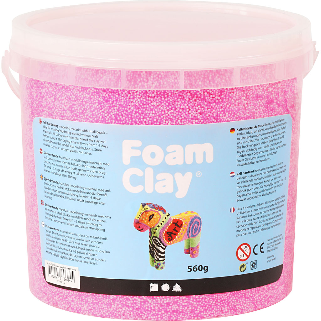 Foam Clay Foam Clay Roze 560 Gram