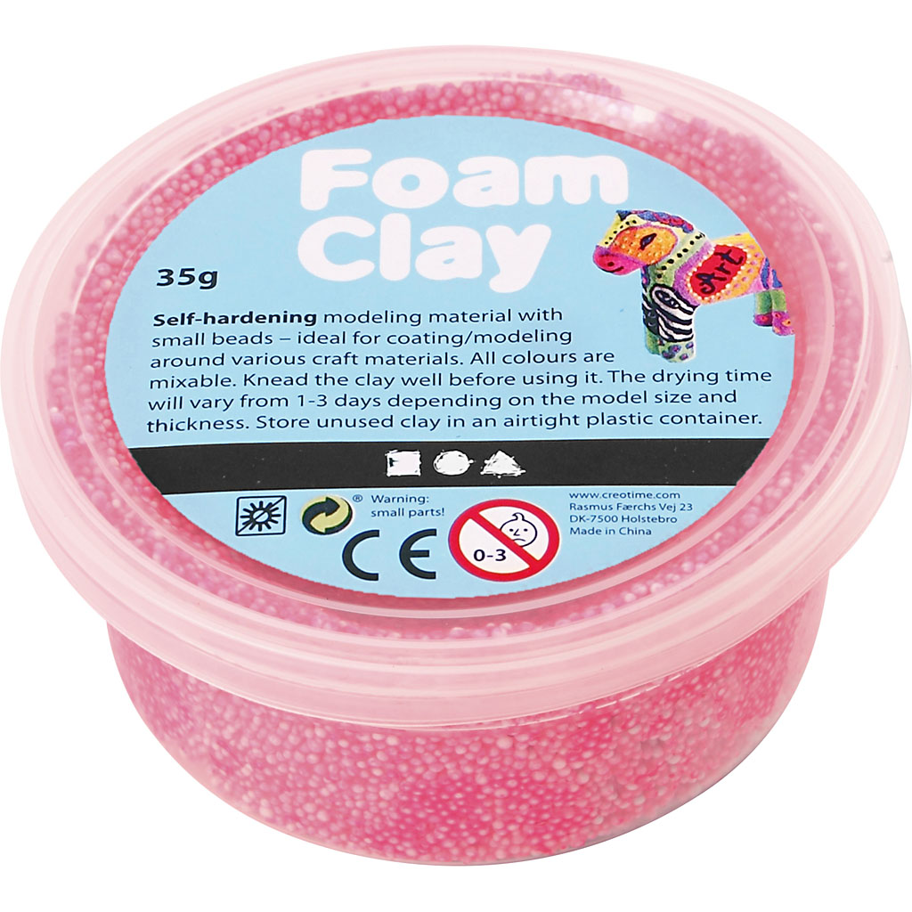 Foam Clay® neon roze 35gr