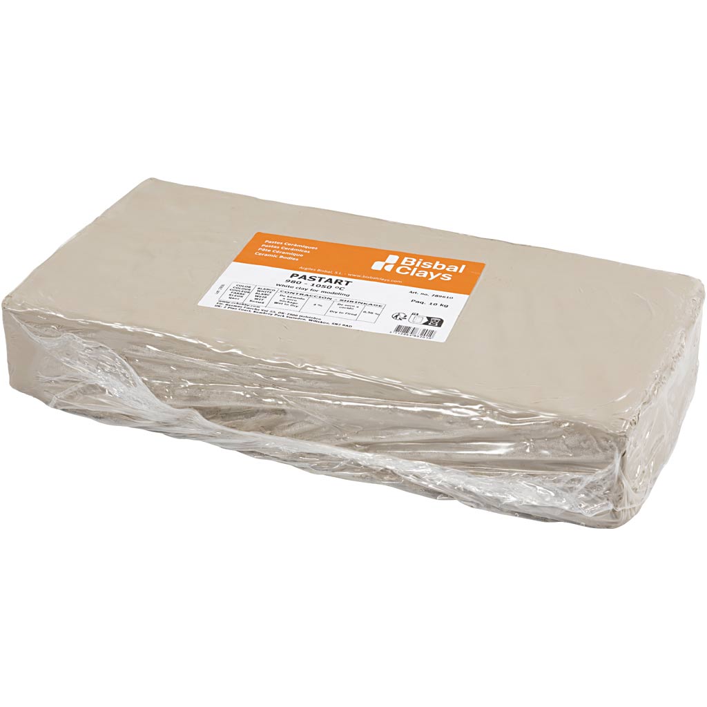 Witte klei, 10 kg/ 1 doos