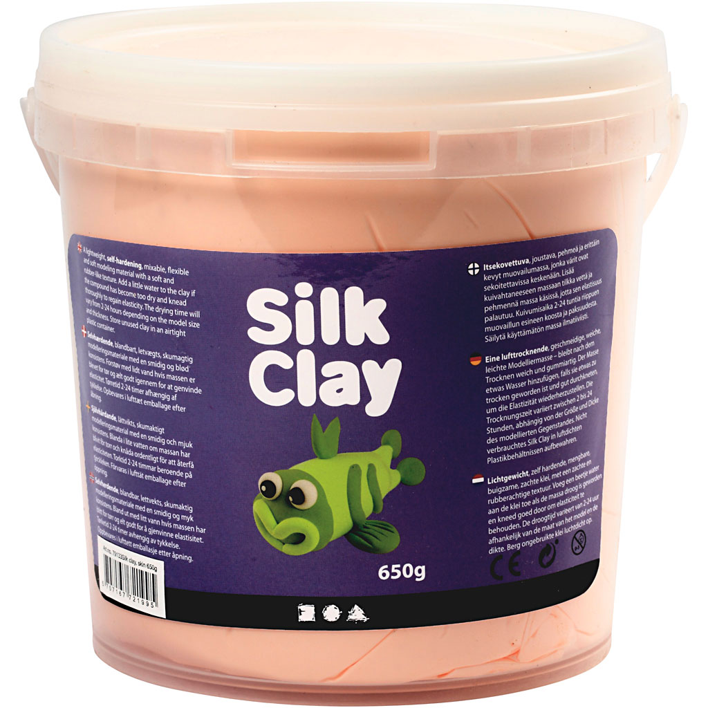 Silk Clay®, 650 gr, lichtbeige