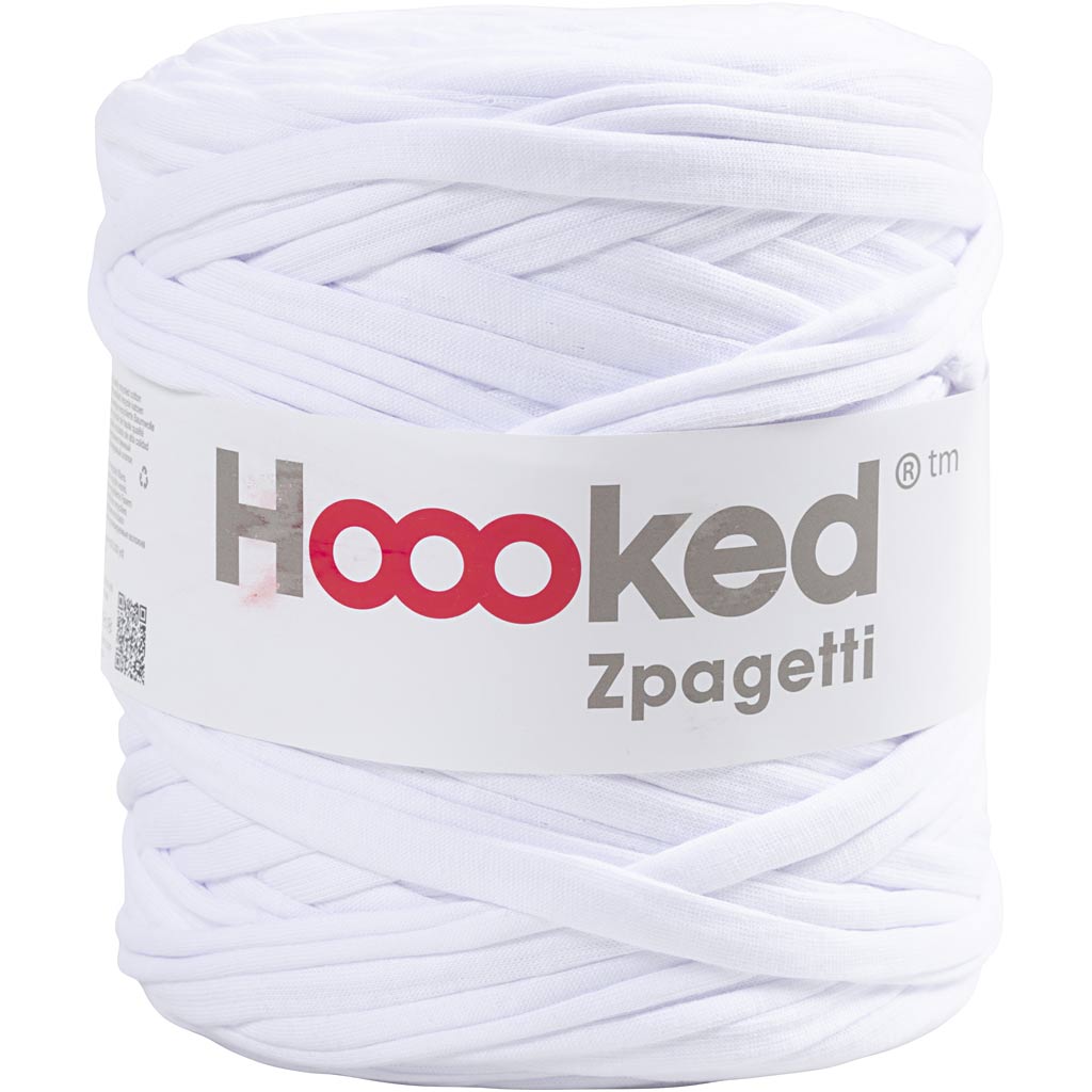 Hoooked Zpagetti Textilgarn 120m - Recyceltes T-Shirt Garn Für Handarbeit