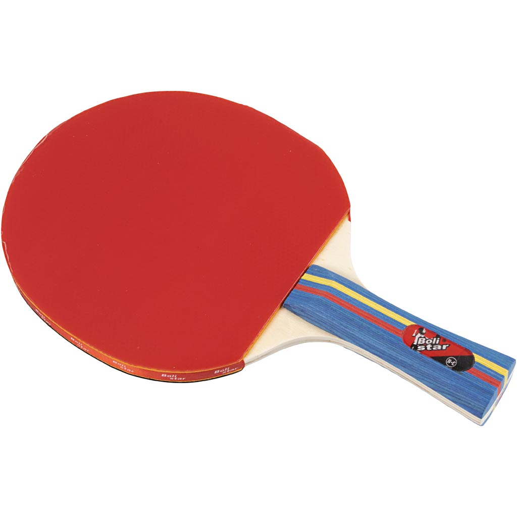 Bordtennisracket, 4 stk./ 1 pk.