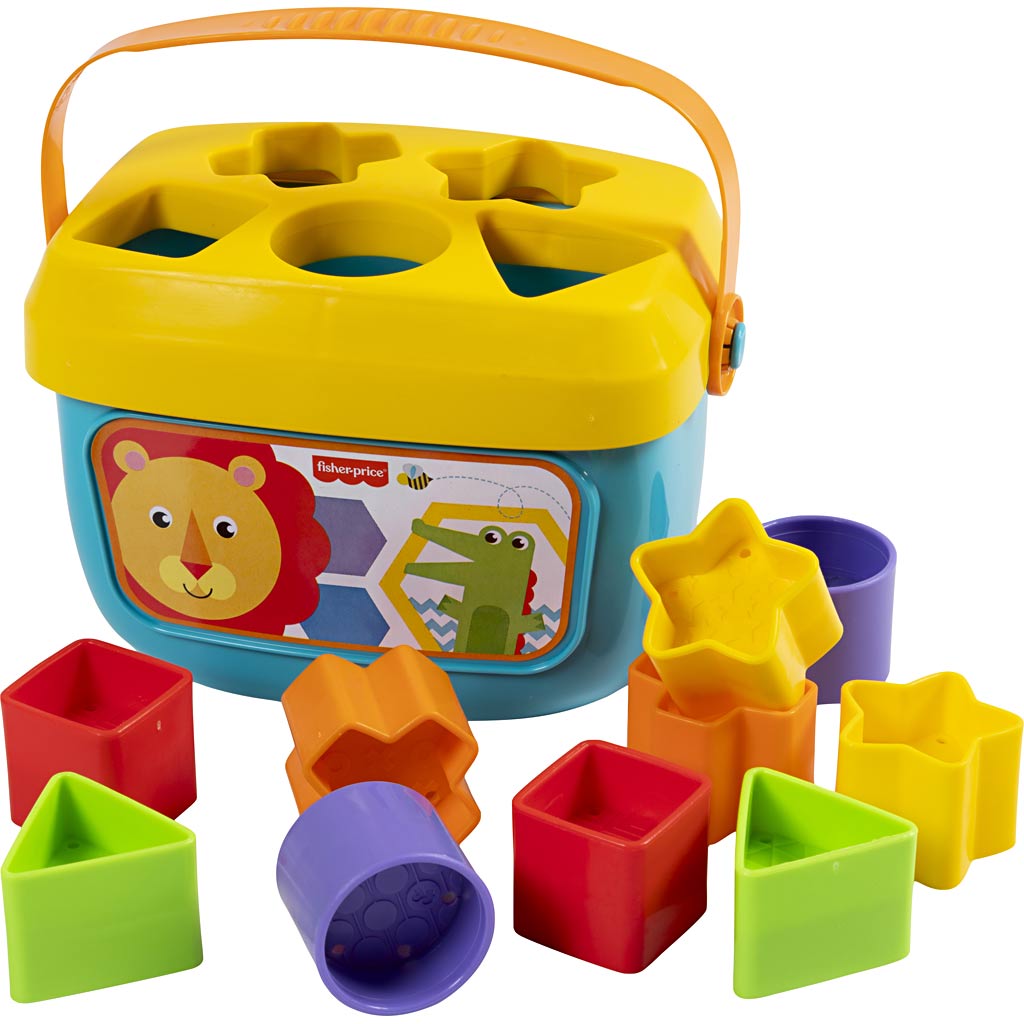 Fisher-Price puttekasse, str. 14x18x12 cm, 1 stk.