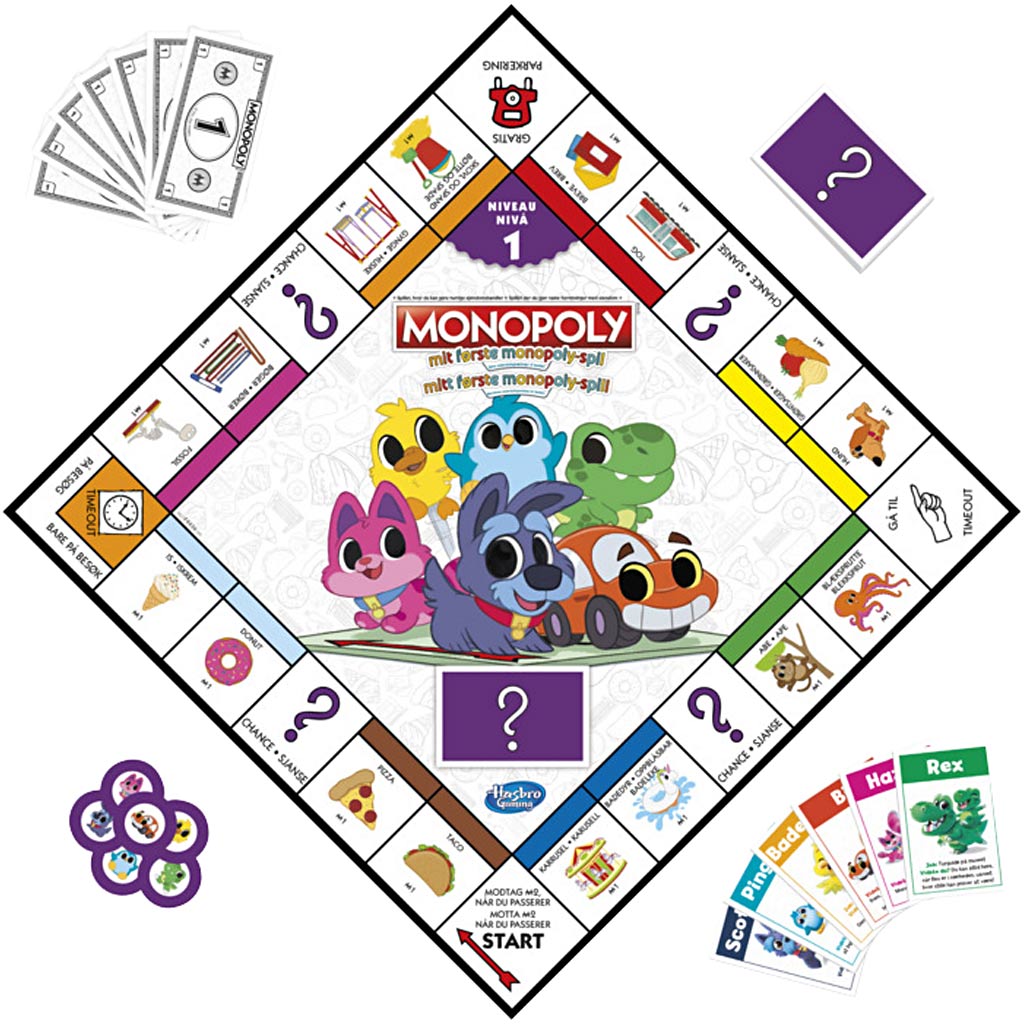 Mitt Første Monopol, DK, NO, 1 stk.