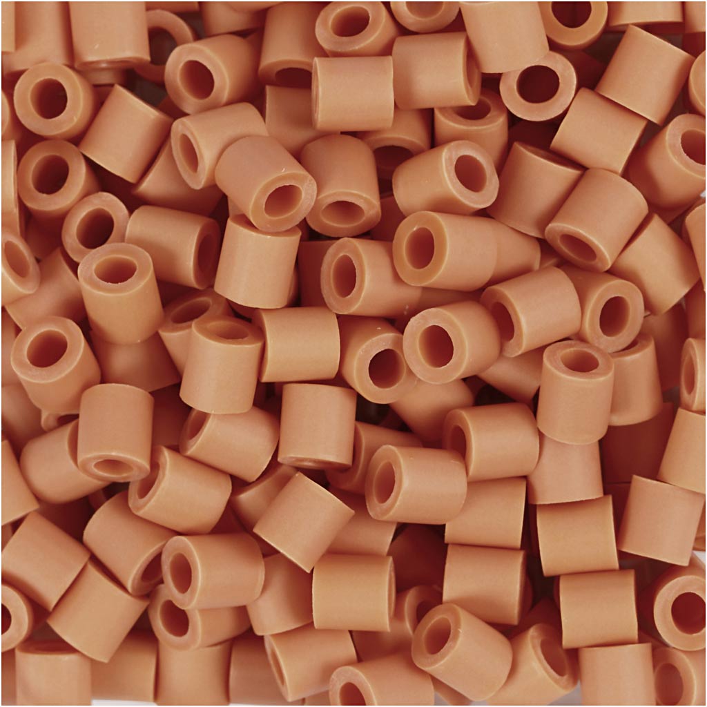 BioBeads van NABBI, afm 5x5 mm, gatgrootte 2.5 mm, medium, oranje, 1000 stuk/ 1 doos