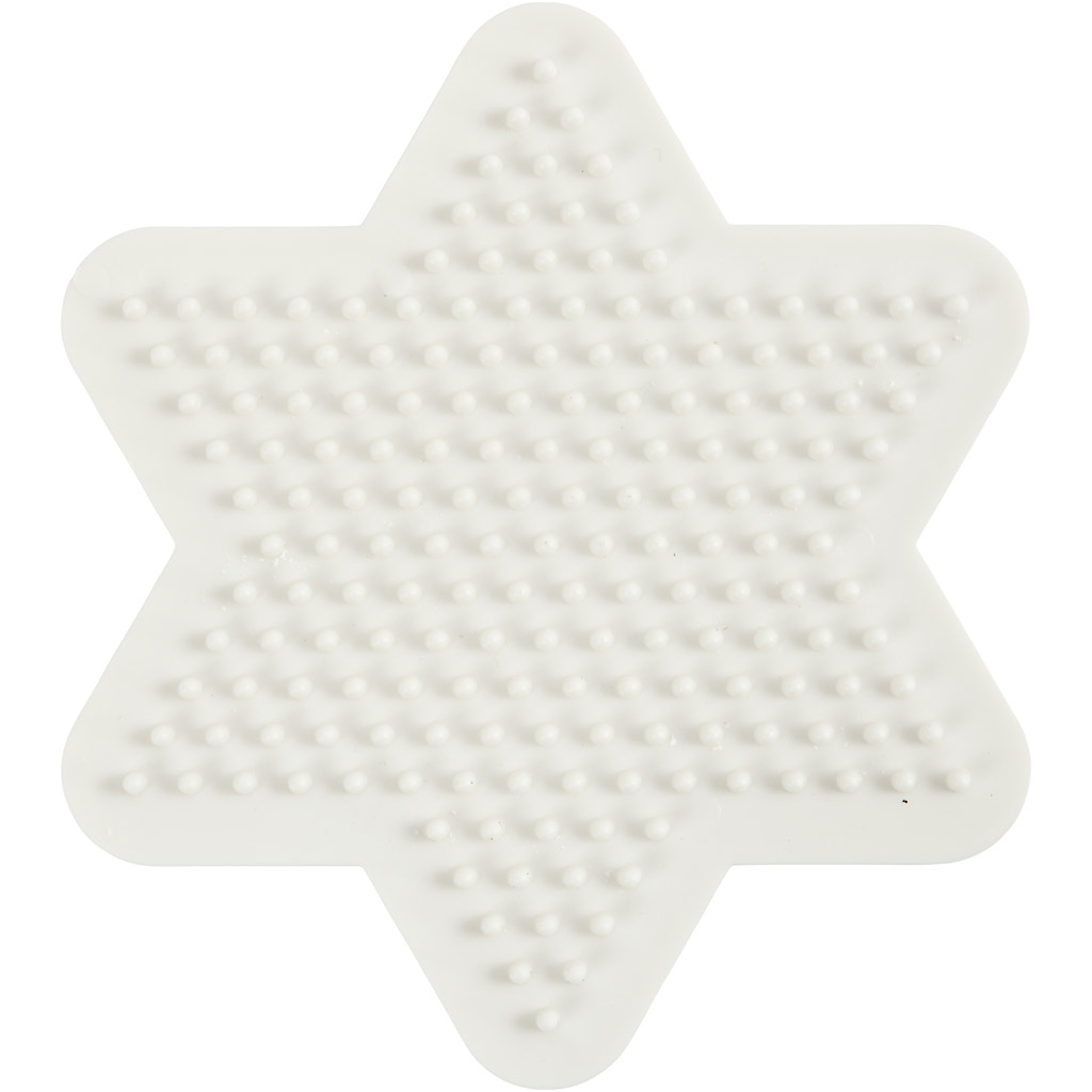 NABBI BioBeads grondplaat, ster, afm 9,8x9,8 cm, 1 stuk