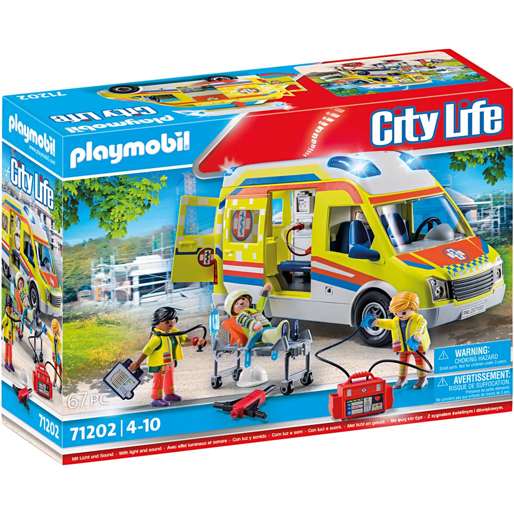 Playmobil Ambulance, str. 27x13x15 cm, 1 sæt