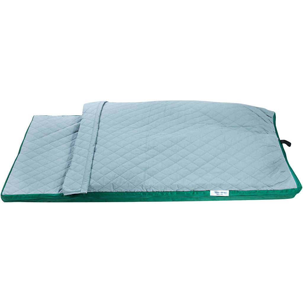 Alt-i-en sovepose med madrass, str. 60x120x5 cm, 1 pk.