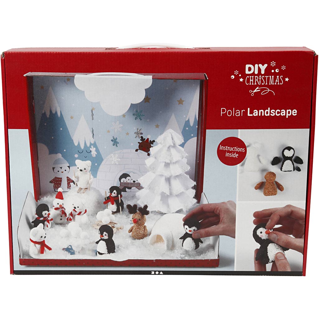 Materialenset voor een Winterwonderland, 1 set