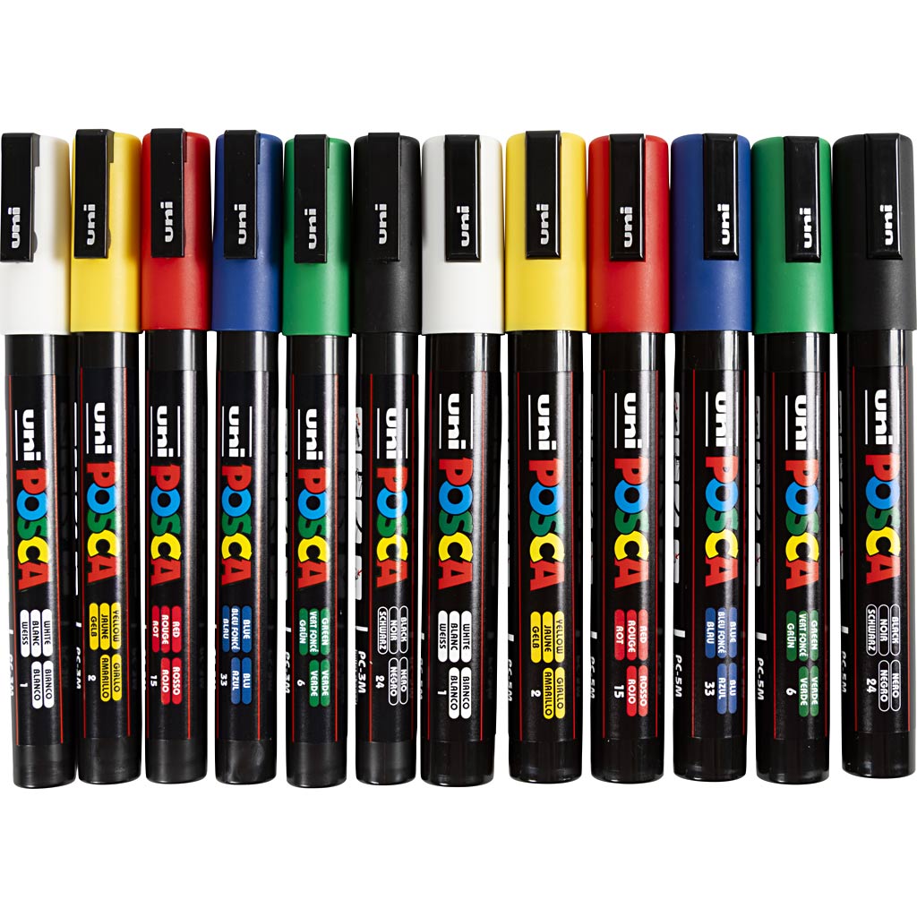 Posca Marker, 12 stuk/ 1 doos