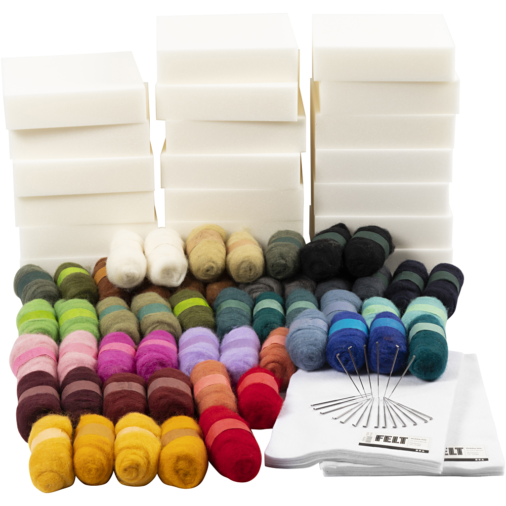 Creatief Leren Kit, naturel, 1 set