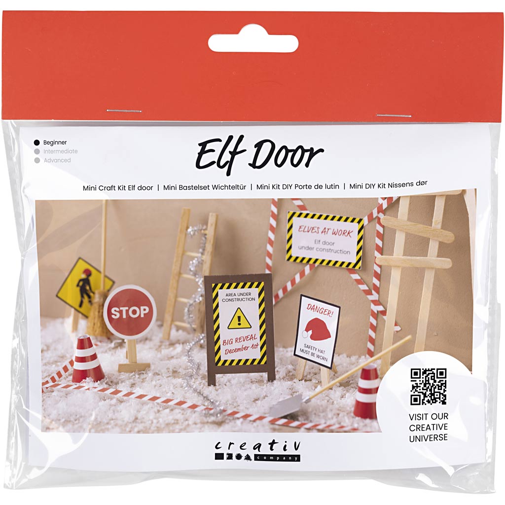Mini Hobbyset Kabouterdeur, In aanbouw, 1 doos