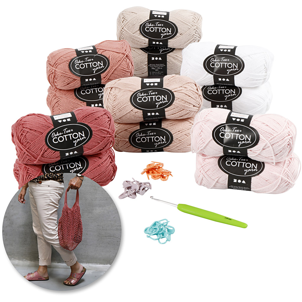 Kits - Haken, roze, 1 set