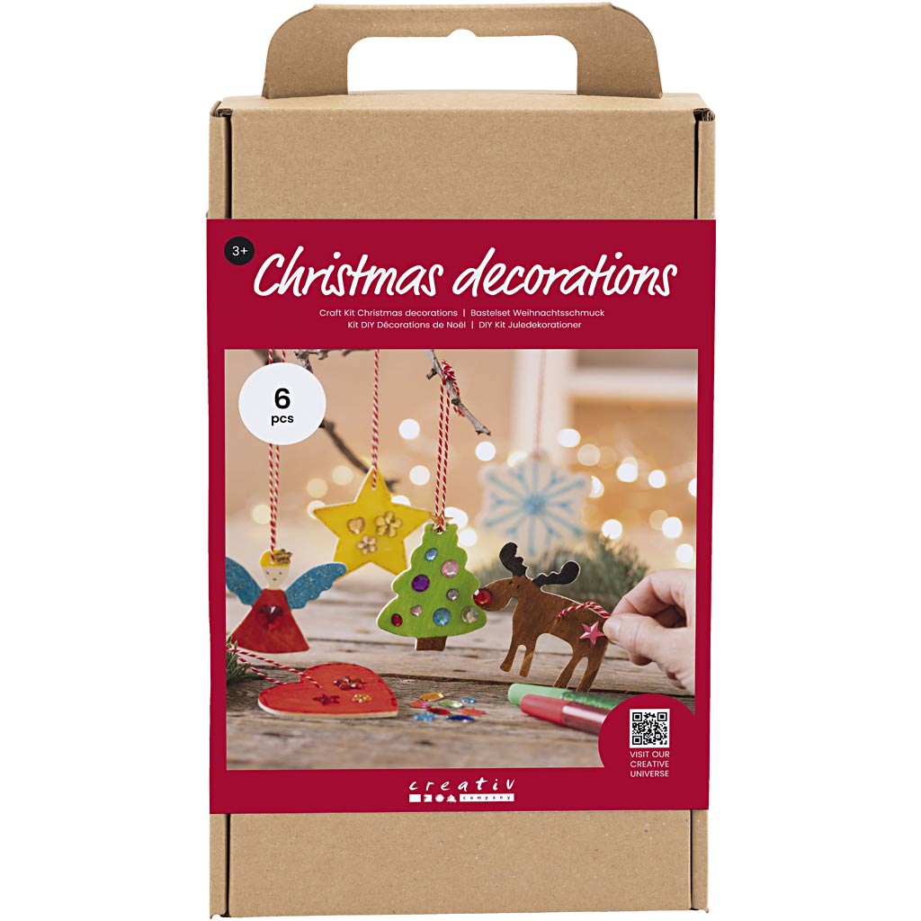 Hobbyset Kerstdecoratie, kleuren, 1 doos